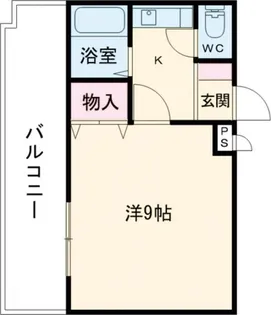 西本丸の内マンション【7階】の間取り