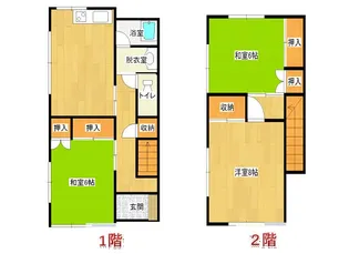 茨城県龍ヶ崎市川原代町【一戸建】の間取り