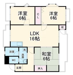 シャンポール9【2階】の間取り
