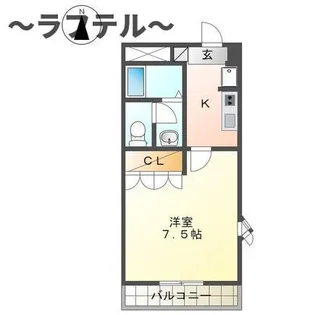アイリスハイム★【3階】の間取り