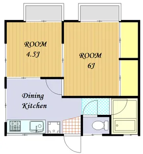 神奈川県川崎市宮前区東有馬5【アパート】の間取り