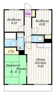 神奈川県座間市緑ケ丘1【マンション】の間取り