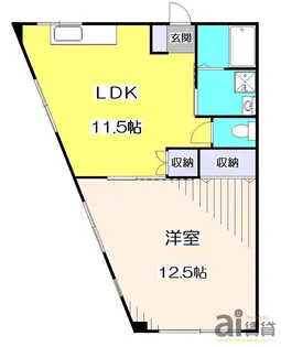埼玉県新座市あたご3【マンション】の間取り