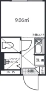 1Rの間取り画像