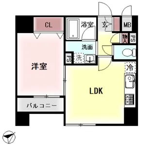 コラール158【5階】の間取り