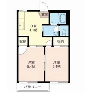 S・Tドミール【2階】の間取り