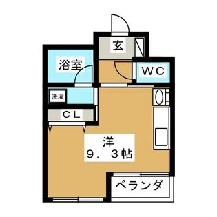 東京都大田区新蒲田2【マンション】の間取り