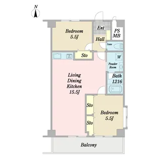 TKビル【4階】の間取り