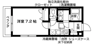 千葉県船橋市坪井東1【アパート】の間取り