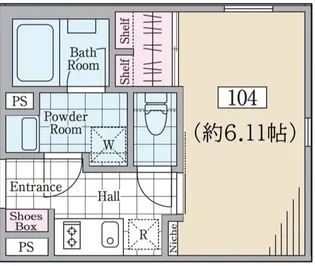 ReveResidence学芸大学III【1階】の間取り