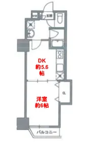 東京都品川区南大井6【マンション】の間取り