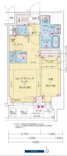 プレサンス広小路通今池【6階】の間取り