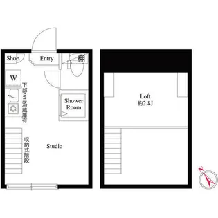 フリングホルニ【2階】の間取り