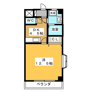 ドリームタウンTAKAII【7階】の間取り