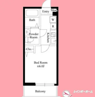 東京都葛飾区宝町1【アパート】の間取り
