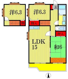ボーマノワの間取り