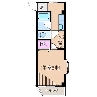 トラッドワカシマII【3階】の間取り