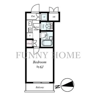 東京都世田谷区下馬2【マンション】の間取り