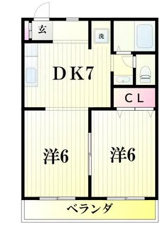柏トールI【1階】の間取り