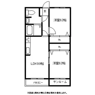 Vintage【4階】の間取り