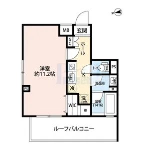 プレール・ドゥーク小竹向原【5階】の間取り