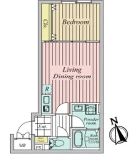 Yolk江古田【3階】の間取り
