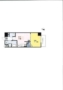 メルヴェーユイイダ北園【1階】の間取り