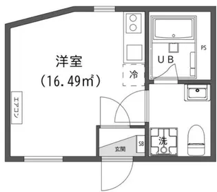 D-BASE王子神谷【5階】の間取り