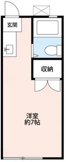 パナハイツ泉【1階】の間取り