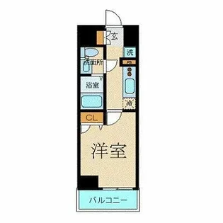 プレール・ドゥーク東雲【3階】の間取り