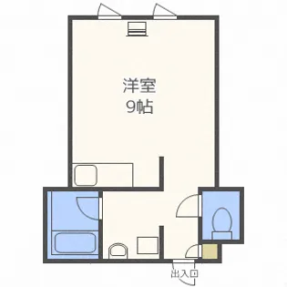 レラ円山【4階】の間取り