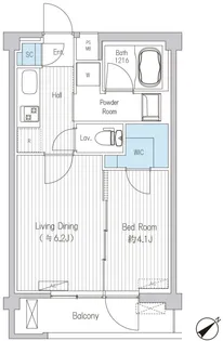 さくらクレール代々木公園【4階】の間取り