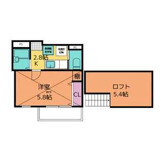 ISLAND COLONY【1階】の間取り