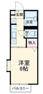 ハイツブランジェA棟【2階】の間取り