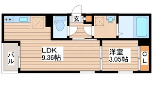 R-SMART Karos小鶴新田【2階】の間取り