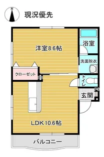 一本木ヒルズ(ダイヤ102東根)【2階】の間取り