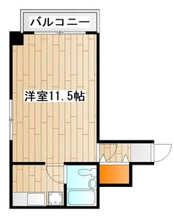 プライム横浜【3階】の間取り