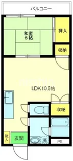 エターナル錦【1階】の間取り