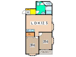 青木ビル【2階】の間取り