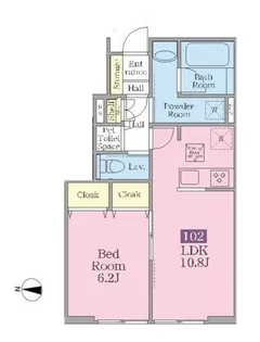 フォルテシアII【1階】の間取り