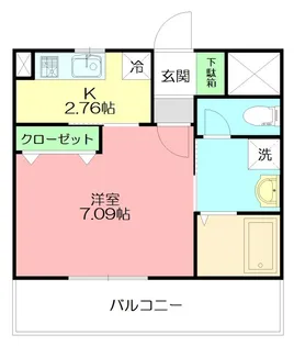 アイリス【1階】の間取り