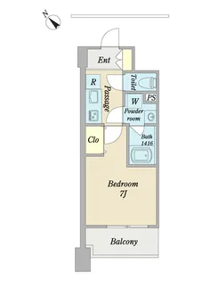 Tre Retta【3階】の間取り