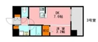 LANDIC 03152【8階】の間取り