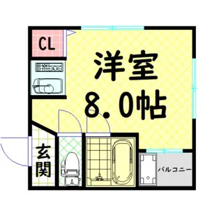 T’sベイサイド【3階】の間取り