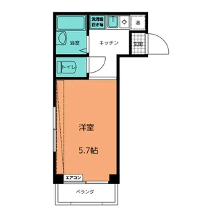 リードシティー八事ビル【4階】の間取り