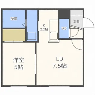 Avancer本通南【3階】の間取り