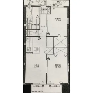 チェルアルコ【1階】の間取り
