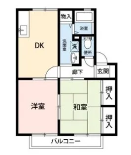 ロイヤルガーデン c【2階】の間取り