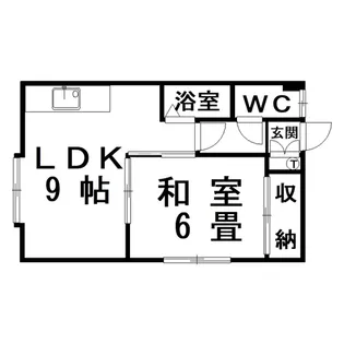 パークサイドハイツ(春日)【1階】の間取り