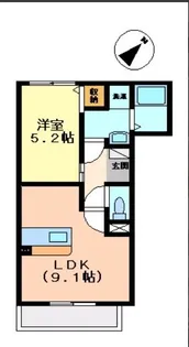 フラワーパラダイス【1階】の間取り